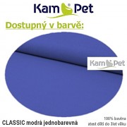 Polohovací lehátko č. 1 KamPet Classic  nivea modrý