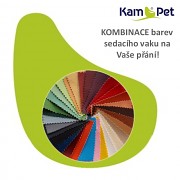 Sedací vak KamPet Love 60 Classic kombinace barev Sedací vak KamPet Love 60 Classic 100% bavlna Sedací vak KamPet Love 60 Classic kombinace barev