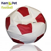 Sedací vak KamPet Football 60 COMFORT bíločervený