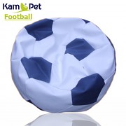 Sedací vak KamPet Football 60 COMFORT bílomodrý