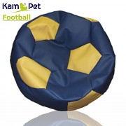 Sedací vak KamPet Football 60 COMFORT tm.modrožlutý Sedací vak KamPet Football 60 COMFORT smetanovomodrý Sedací vak KamPet Football 60 COMFORT tm.modrožlutý