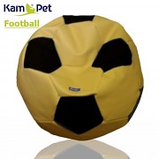 Sedací vak KamPet Football 60 COMFORT jasně žlutočerný