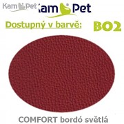 Polohovací vak spastik 110 KamPet Comfort barva BO2 sv.bordó