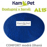 Polohovací vak spastik 110 KamPet Comfort barva AL15 modrá žíhaná