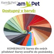 Polohovací vak spastik 160 KamPet Comfort kombinace barev Polohovací vak spastik 160 KamPet ekokůže Polohovací vak spastik 160 KamPet Comfort kombinace barev