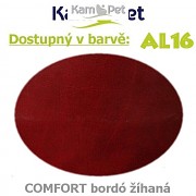 Polohovací vak spastik 160 KamPet Comfort barva AL16 bordó žíhaná