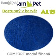 Polohovací vak spastik 160 KamPet Comfort barva AL15 modrá žíhaná