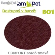 Polohovací vak spastik 190 KamPet Comfort barva BO1 tm.bordó