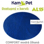 Polohovací vak spastik 190 KamPet Comfort barva AL15 modrá žíhaná