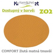 Polohovací vak spastik 190 KamPet Comfort barva ZO2 žlutá tm.matná