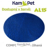 Polohovací vak spastik 220 KamPet Comfort barva AL15 modrá žíhaná