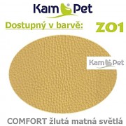 Polohovací vak spastik 220 KamPet Comfort barva ZO1 žlutá sv.matná