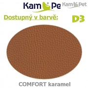 25% sleva + TABURET ZDARMA sedacívak Beanbag 125/90 KamPet Comfort barva D3 karamel