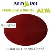 25% sleva + TABURET ZDARMA sedacívak Beanbag 125/90 KamPet Comfort barva AL16 bordó žíhaná