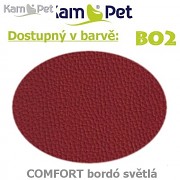 25% sleva + TABURET ZDARMA sedacívak Beanbag 125/90 KamPet Comfort barva BO2 sv.bordó