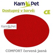 25% sleva + TABURET ZDARMA sedacívak Beanbag 125/90 KamPet Comfort barva CE červená jasná