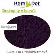 25% sleva + TABURET ZDARMA sedacívak Beanbag 125/90 KamPet Comfort barva D502 tm.fialová