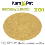 25% sleva + TABURET ZDARMA sedacívak Beanbag 125/90 KamPet Comfort barva ZO1 žlutá sv.matná