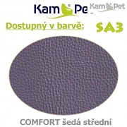 25% sleva + TABURET ZDARMA sedacívak Beanbag 125/90 KamPet Comfort barva SA3 stř.šedá