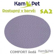25% sleva + TABURET ZDARMA sedacívak Beanbag 125/90 KamPet Comfort barva SA2 sv.šedá