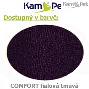 Sedací vak Beanbag 110 KamPet Comfort barva D502 tm.fialová