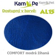 Sedací vak Beanbag 110 KamPet Comfort barva AL15 modrá žíhaná