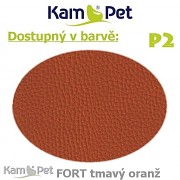 Sedací vak Beanbag 110 KamPet Comfort barva P2 tm.oranž