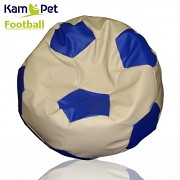 Sedací vak KamPet Football 150 COMFORT smetanovomodrý