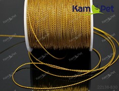 ZLATÁ šňůrka lurexová 1mm
